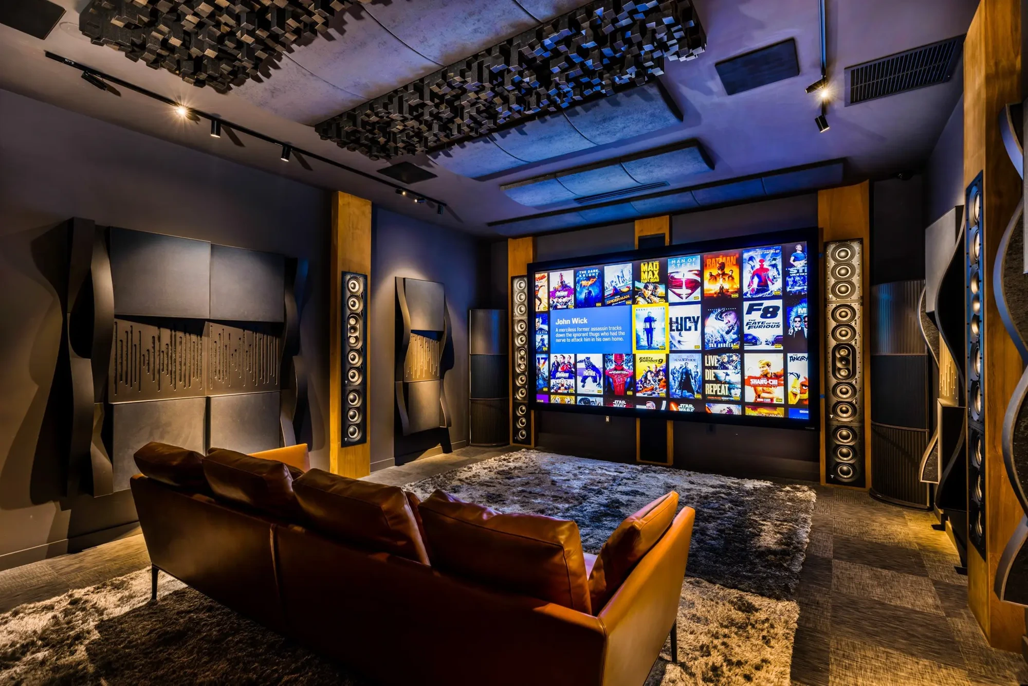Cinema residencial sob medida — nosso portfólio