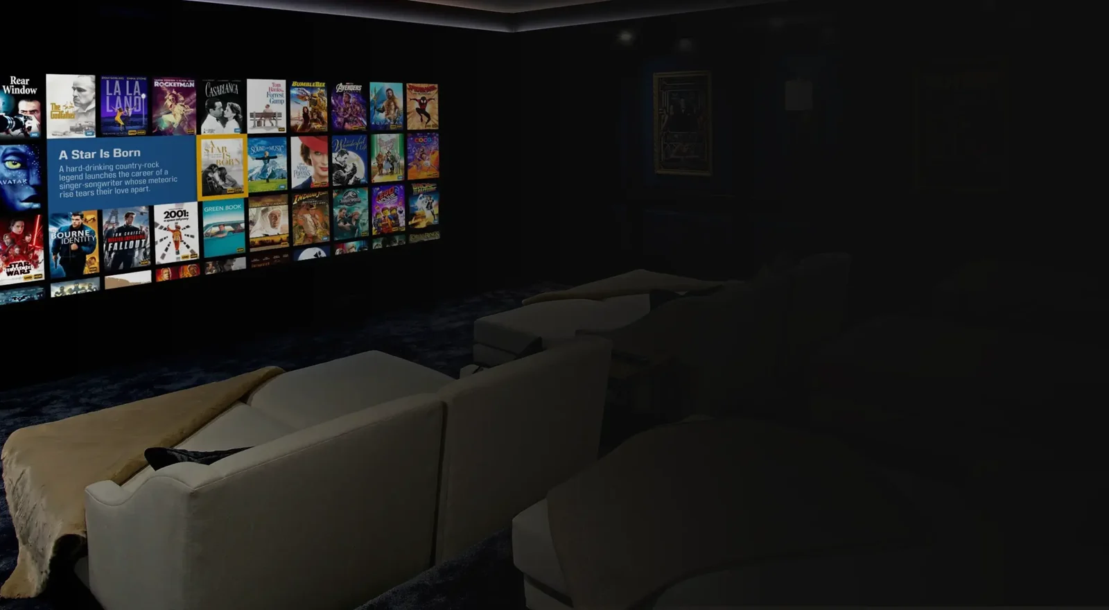 Cinema em casa — inspiração para o seu projeto